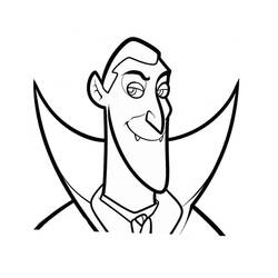 Dessin à colorier: Dracula (Personnages) #204067 - Coloriages à Imprimer Gratuits