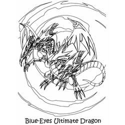 Dessin à colorier: Dragon (Personnages) #148441 - Coloriages à Imprimer Gratuits