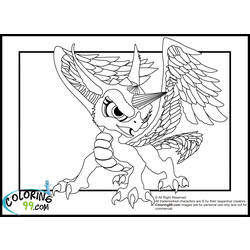 Dessin à colorier: Dragon (Personnages) #148445 - Coloriages à Imprimer Gratuits