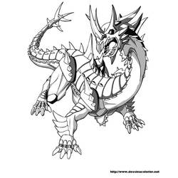 Dessin à colorier: Dragon (Personnages) #148534 - Coloriages à Imprimer Gratuits