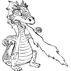 Coloriage Dragon (Personnages) #173286 à imprimer et colorier