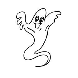 Coloriage Fantôme (Personnages) #189383 à imprimer et colorier