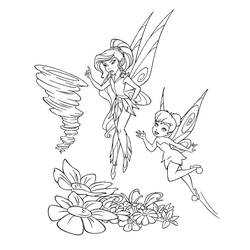 Page de coloriage Fée (Personnages) #172255, gratuite à imprimer