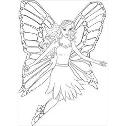 Coloriage Fée (Personnages) #172268 à imprimer et colorier