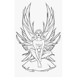 Coloriage imprimable Fée (Personnages) #172281 à colorier gratuitement