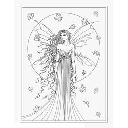 Page de coloriage Fée (Personnages) #172295, gratuite à imprimer