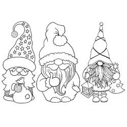 Coloriage Gnome (Personnages) #204858 à imprimer et colorier