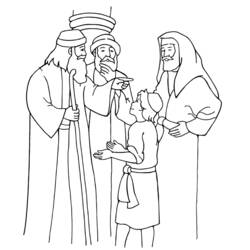 Dessin à colorier: Jesus (Personnages) #98923 - Coloriages à Imprimer Gratuits