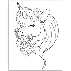 Joli coloriage Licorne (Personnages) #171305, prêt à imprimer