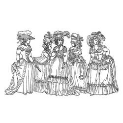 Coloriage Moyen Âge (Personnages) #201401 à imprimer et colorier