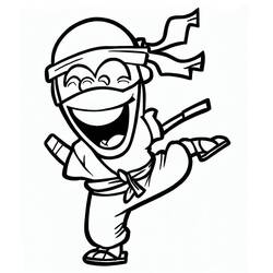 Coloriage Ninja (Personnages) #187796 à imprimer et colorier