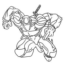 Coloriage Ninja (Personnages) #187802 à imprimer et colorier