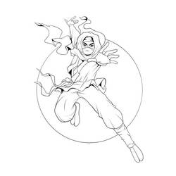 Coloriage Ninja (Personnages) #187803 à imprimer et colorier