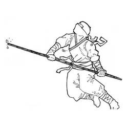 Coloriage Ninja (Personnages) #187810 à imprimer et colorier