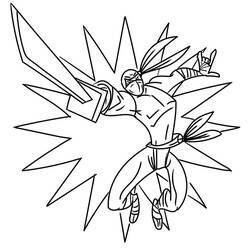 Coloriage Ninja (Personnages) #187819 à imprimer et colorier