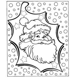 Dessin à colorier: Père Noël (Personnages) #104701 - Coloriages à Imprimer Gratuits