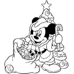 Dessin à colorier: Père Noël (Personnages) #104835 - Coloriages à Imprimer Gratuits