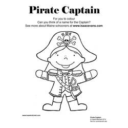 Dessin à colorier: Pirate (Personnages) #105064 - Coloriages à Imprimer Gratuits