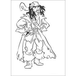 Dessin à colorier: Pirate (Personnages) #105099 - Coloriages à Imprimer Gratuits