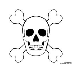 Dessin à colorier: Pirate (Personnages) #105105 - Coloriages à Imprimer