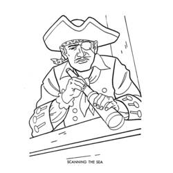 Dessin à colorier: Pirate (Personnages) #105184 - Coloriages à Imprimer Gratuits