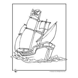 Dessin à colorier: Pirate (Personnages) #105196 - Coloriages à Imprimer Gratuits