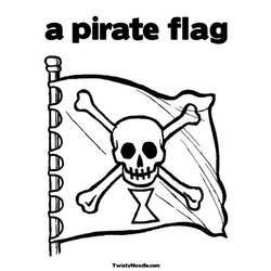 Dessin à colorier: Pirate (Personnages) #105236 - Coloriages à Imprimer Gratuits