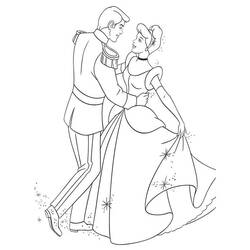 Dessin à colorier: Princesse (Personnages) #85213 - Coloriages à Imprimer Gratuits