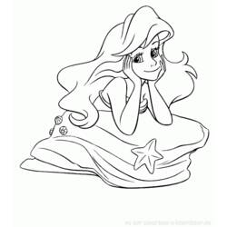 Dessin à colorier: Princesse (Personnages) #85309 - Coloriages à Imprimer Gratuits