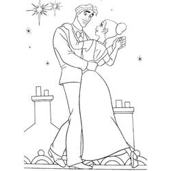 Dessin à colorier: Princesse (Personnages) #85316 - Coloriages à Imprimer Gratuits