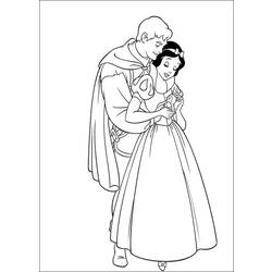 Dessin à colorier: Princesse (Personnages) #85320 - Coloriages à Imprimer Gratuits