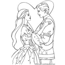 Dessin à colorier: Princesse (Personnages) #85338 - Coloriages à Imprimer Gratuits