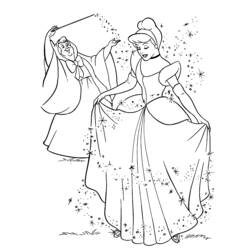 Dessin à colorier: Princesse (Personnages) #85364 - Coloriages à Imprimer Gratuits