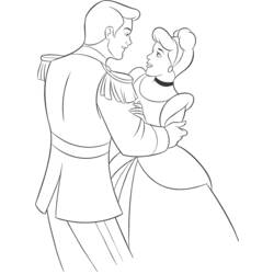 Dessin à colorier: Princesse (Personnages) #85407 - Coloriages à Imprimer Gratuits