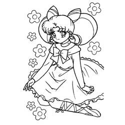 Dessin à colorier: Princesse (Personnages) #85422 - Coloriages à Imprimer Gratuits