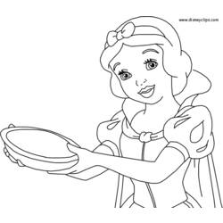 Dessin à colorier: Princesse (Personnages) #85468 - Coloriages à Imprimer Gratuits
