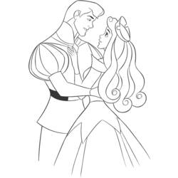 Dessin à colorier: Princesse (Personnages) #85480 - Coloriages à Imprimer Gratuits