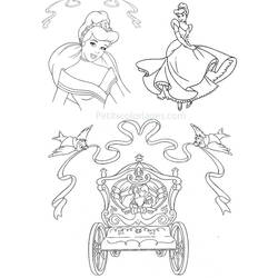 Dessin à colorier: Princesse (Personnages) #85486 - Coloriages à Imprimer Gratuits