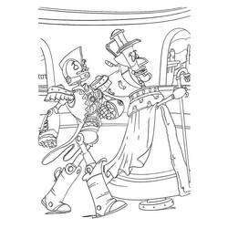 Dessin à colorier: Robot (Personnages) #106588 - Coloriages à Imprimer Gratuits