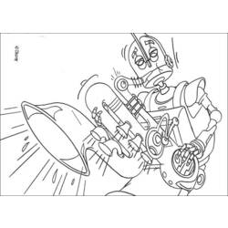 Dessin à colorier: Robot (Personnages) #106600 - Coloriages à Imprimer Gratuits