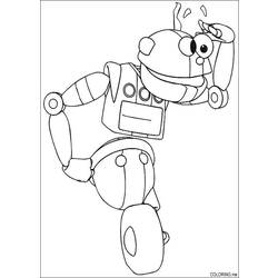 Dessin à colorier: Robot (Personnages) #106615 - Coloriages à Imprimer Gratuits