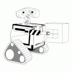Dessin à colorier: Robot (Personnages) #106620 - Coloriages à Imprimer Gratuits