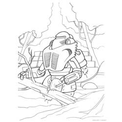 Dessin à colorier: Robot (Personnages) #106665 - Coloriages à Imprimer Gratuits