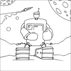 Dessin à colorier: Robot (Personnages) #106699 - Coloriages à Imprimer Gratuits