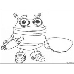 Dessin à colorier: Robot (Personnages) #106740 - Coloriages à Imprimer Gratuits