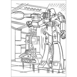 Dessin à colorier: Robot (Personnages) #106840 - Coloriages à Imprimer Gratuits