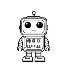 Coloriage Robot (Personnages) #219000 à imprimer et colorier