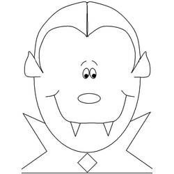 Dessin à colorier: Vampire (Personnages) #196110 - Coloriages à Imprimer Gratuits