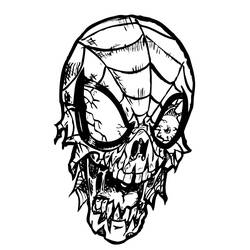 Dessin à colorier Zombie (Personnages) #172909, gratuit à imprimer