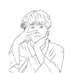 Dessin à colorier: BTS (Personnes célèbres) #202385 - Coloriages à Imprimer Gratuits